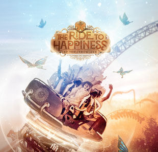 Pretpark PLOPSALAND LA PANNE - VISITEURS >1M DE PANNE