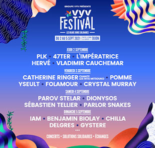 Pop-rock VYV FESTIVAL CORCELLES LES MONTS