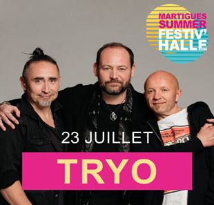 Variété en Frans chanson TRYO MARTIGUES SUMMER FESTIV'HALLE 2021 MARTIGUES