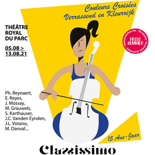 Musique classique FESTIVAL CLASSISSIMO - PASS 1 DAY COULEURS CROISEES BRUXELLES
