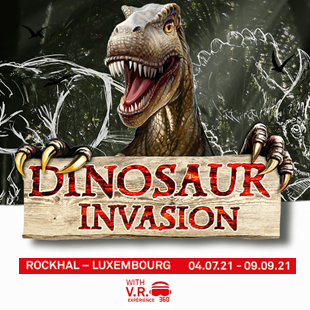 Exposition/Musée pour enfants DINOSAUR INVASION with V.R. EXPERIENCE 360° ESCH SUR ALZETTE