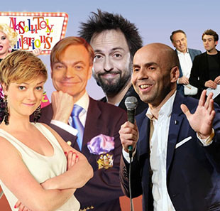 Humor ZIZE - JULIE VILLERS -DAVID AZENCOT AMAURY GONZAGUE - YANN JAMET DEAUVILLE