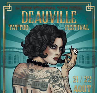 Salon/Beurs DEAUVILLE TATTOO FESTIVAL 2021 PASS VIP 20/08/21 AU 22/08/21 DEAUVILLE