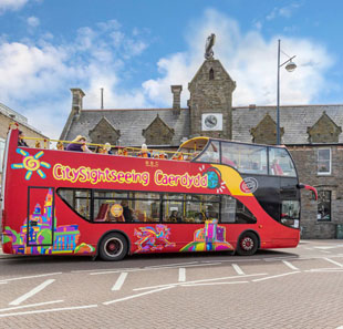 HOP-ON HOP-OFF BUS TOUR - CARDIFF