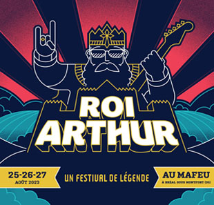 Rock FESTIVAL LE ROI ARTHUR 2023 - 3J PASS 3 JOURS DU 25 AU 27/08/2023 BREAL SOUS MONTFORT
