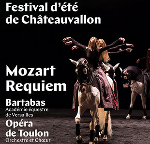 Evenement met paarden MOZART - REQUIEM - BARTABAS ACADEMIE EQUESTRE DE VERSAILLES OLLIOULES