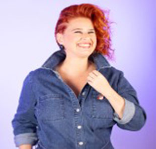One man/woman show ELODIE POUX-LE SYNDROME DU PAPILLON Festival La Mousson du rire 2024 BLENOD LES PONT A MOUSSON