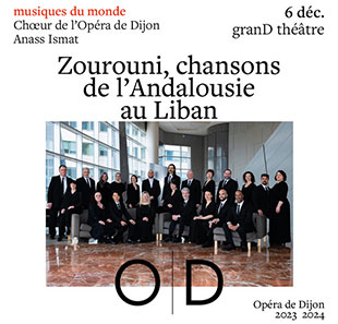 Traditionele Franse muziek ZOUROUNI, CHANSONS DE L'ANDALOUSIE FESTIVAL LES NUITS D'ORIENT DIJON