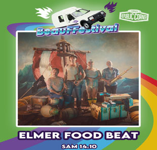 Traditionele Franse muziek ELMER FOOD BEAT BEAUFFESTIVAL BILLET 1 JOUR POITIERS