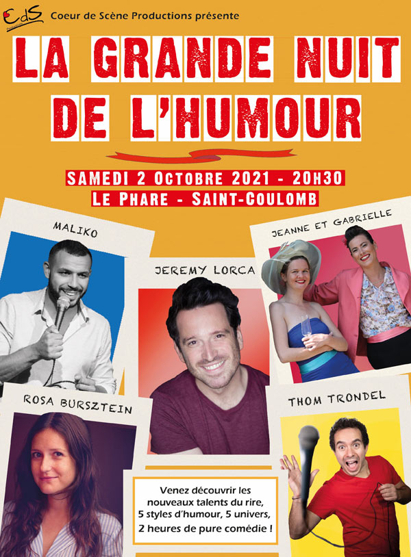 LA GRANDE NUIT DE L'HUMOUR LA GRANDE NUIT DE L'HUMOUR