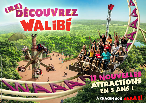 WALIBI RHÔNE-ALPES - BILLET DATÉ WALIBI RHÔNE-ALPES - BILLET DATÉ