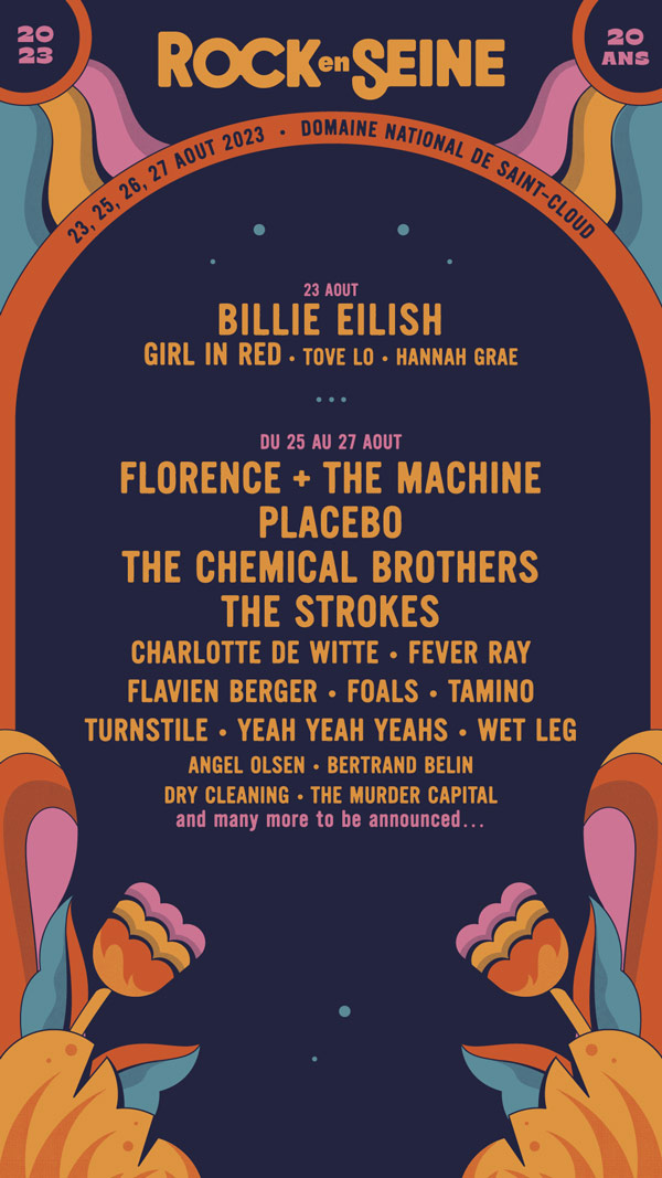 ROCK EN SEINE 2023 - BILLET 1 JOUR
